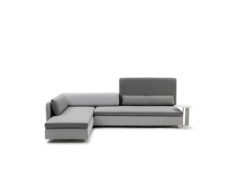 Divano Letto in tessuto con penisola ABC di Campeggi