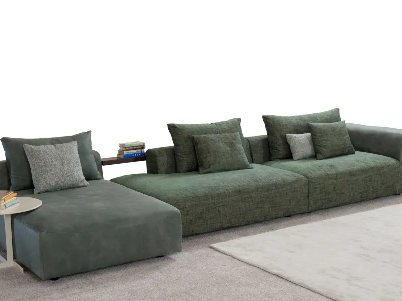 Salotto Quintastrada con penisola di Alpa Salotti