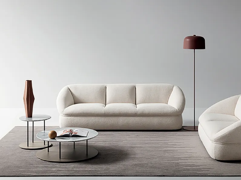 Divano lineare Alta in tessuto di Ditre Italia