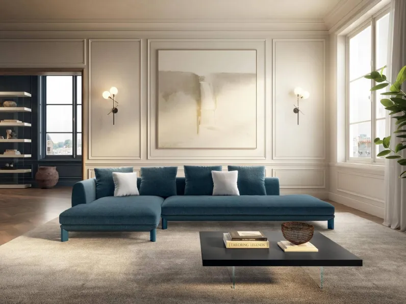 Divano con penisola Altana di Lago