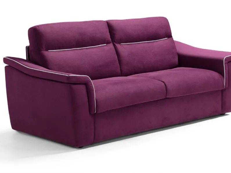 Divano letto in tessuto Ambra di Vis Comoda