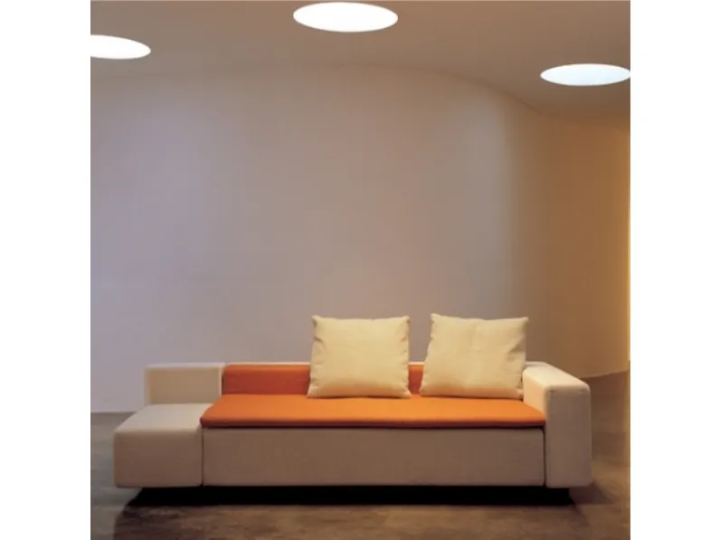 Divano letto di design lineare Ampère di Campeggi