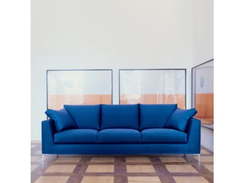 Divano Letto lineare moderno in tessuto Aoy di Campeggi