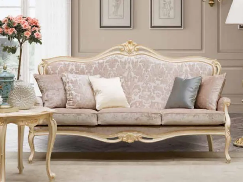 Divano classico in tessuto Art 0023 di Vittorio Grifoni