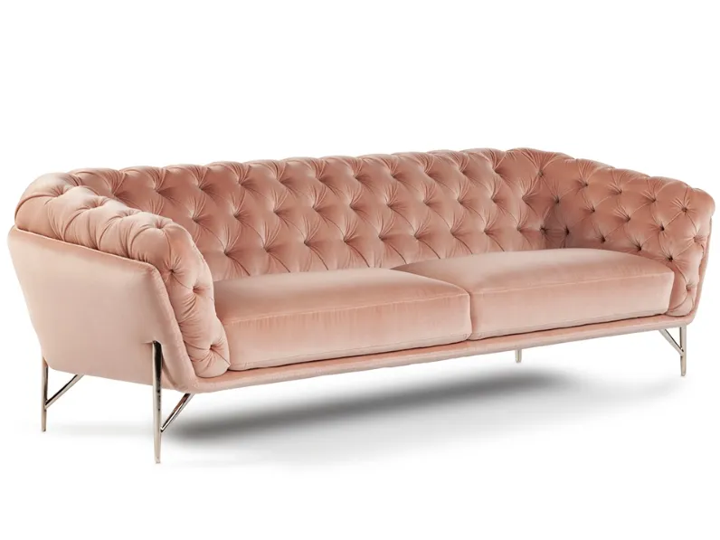 Divano lineare Art Nouveau di Calia