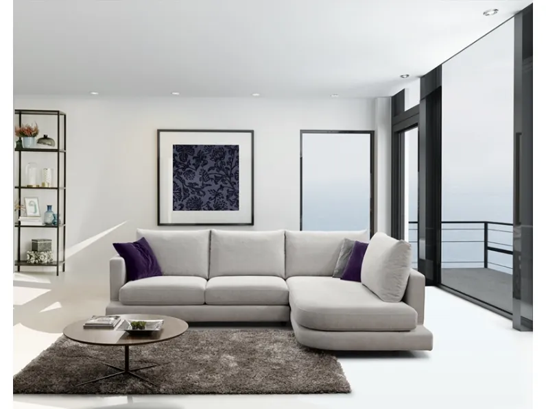 Divano con penisola Robin di Astor poltrone e divani