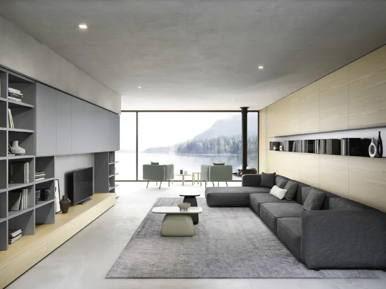 Divano con penisole Avenue di Novamobili