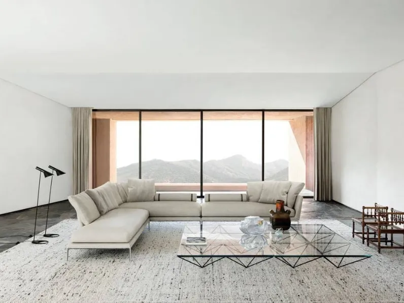 Divano angolare B&B Atoll Soft di B&B Italia