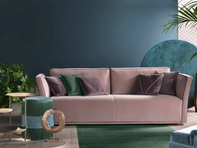 Divano lineare Bambu di TreCi Salotti