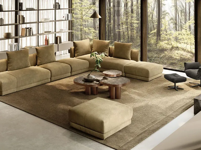 Salotto angolare Bamoral di Febal Casa