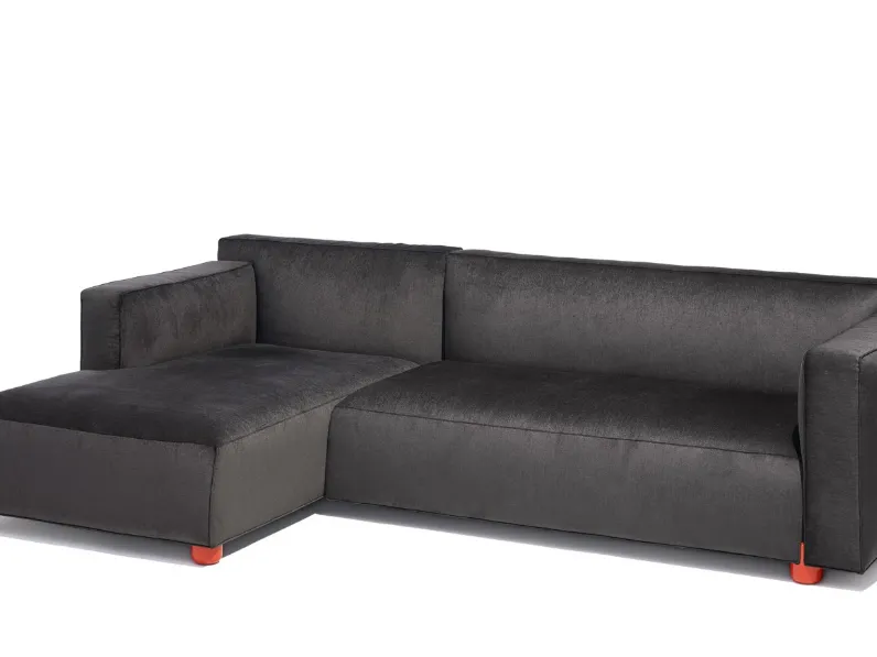 Divano con penisola Barber Osgerby Sofa di Knoll