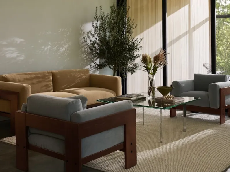 Divano lineare Bastiano Sofa di Knoll