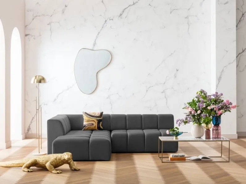 Divano con penisola Belami di Kare Design