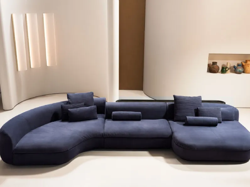 Divano con penisola Belle De Jour di Baxter