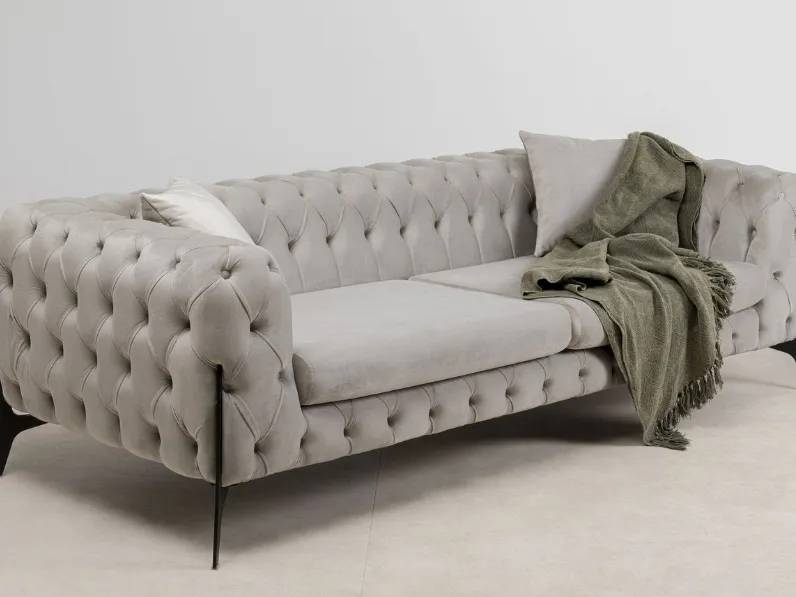 Divano lineare a tre posti Bellissima di Kare Design