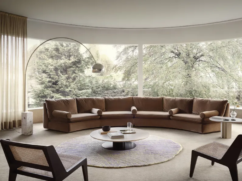 Divano semicircolare Ben Ben di Arflex