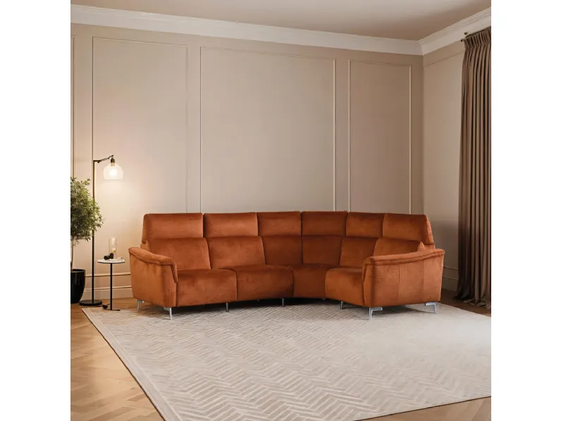 Divano Relax angolare Berlino di Bruma