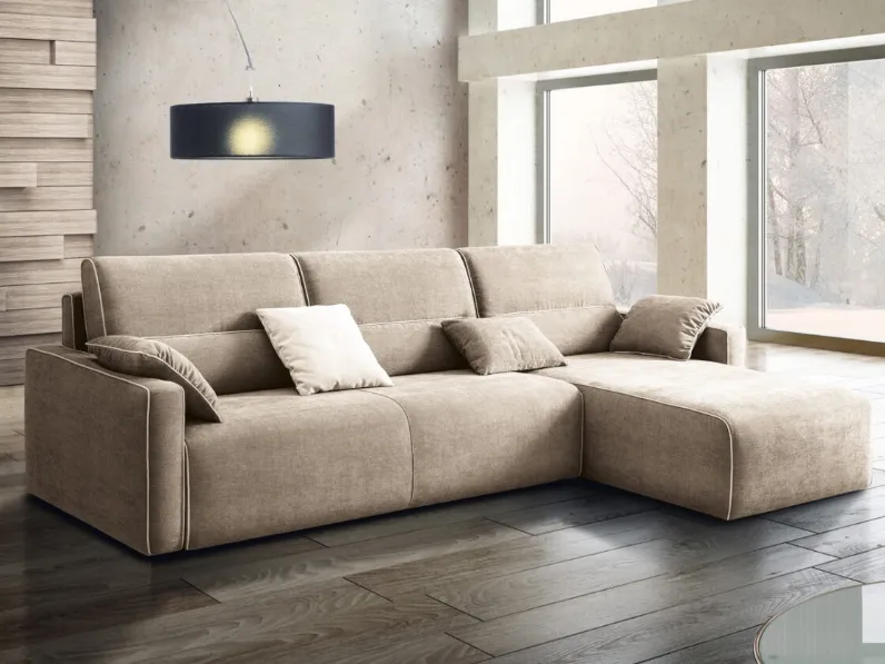 Divano con penisola Ilona di Biel