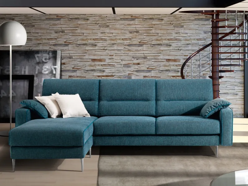 Divano con penisola Kent di Biel