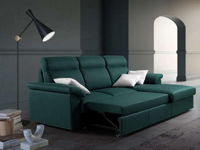 Divano con penisola Leo di Biel