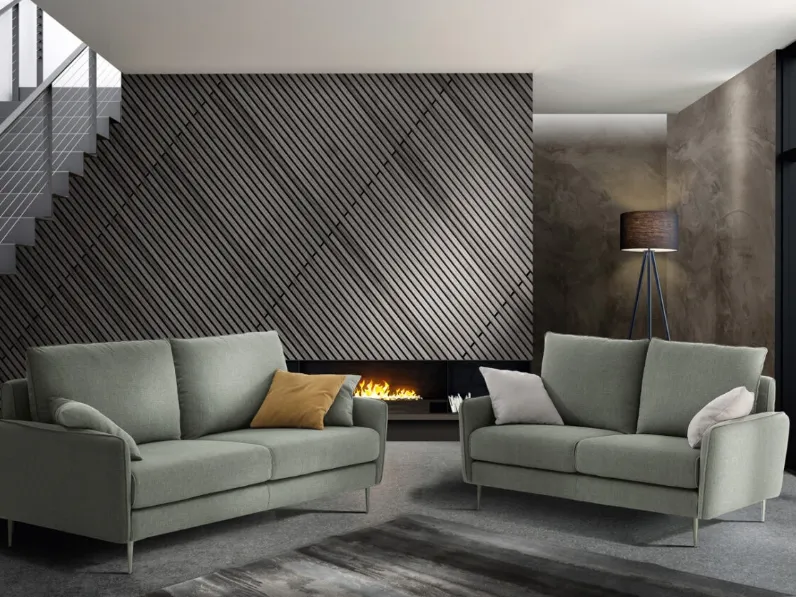 Divano lineare Mark di Biel