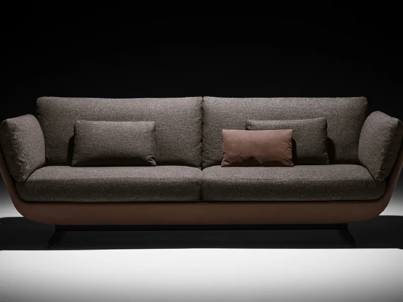 Divano lineare di design Biggie di Twils Lounge