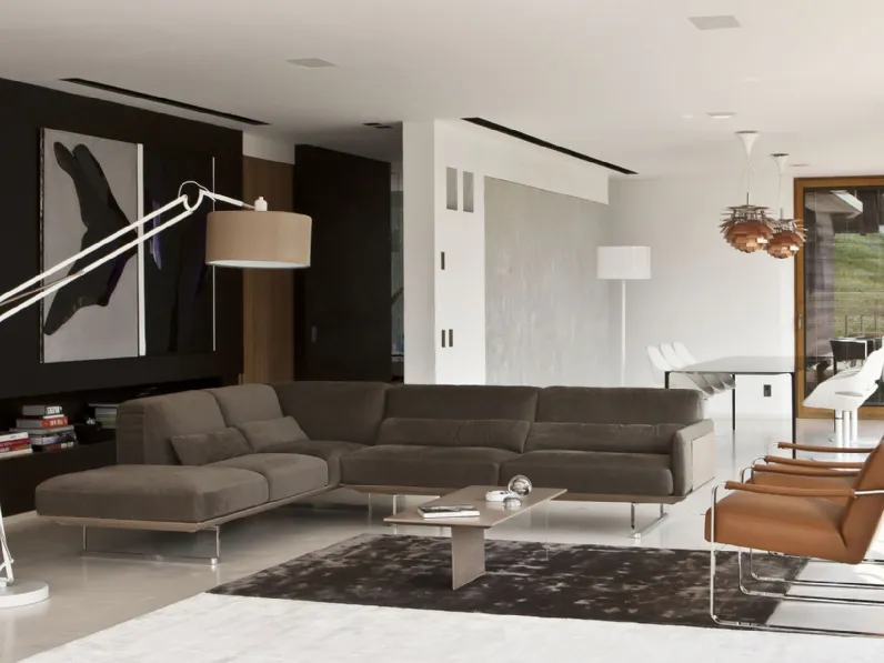 Divano ad angolo Biplano di Alpa Salotti