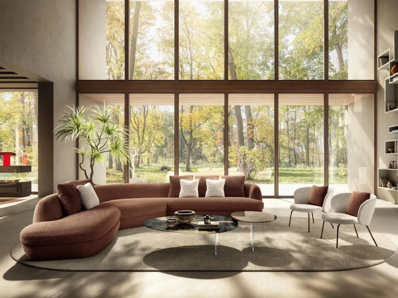 Divano angolare Biza di Lago