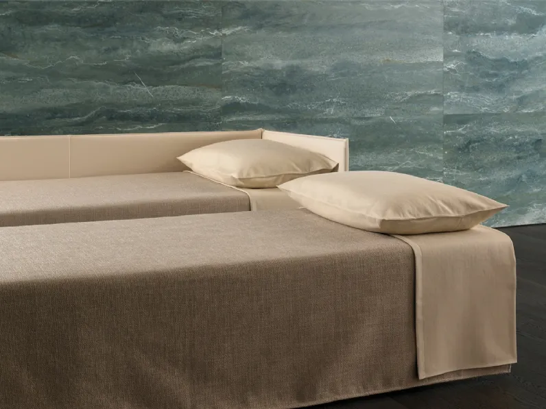 Divano letto in tessuto BK 150 Sofà Twice di BK Group