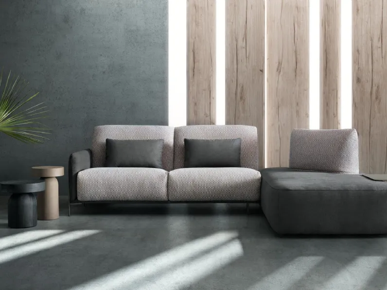 Divano con penisola Blank Open di Samoa