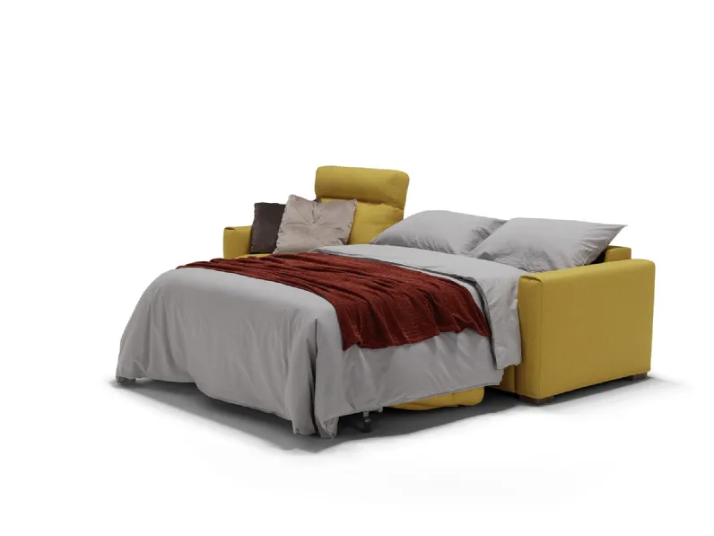 Divano letto a tre posti Bluemoon di Vis Comoda