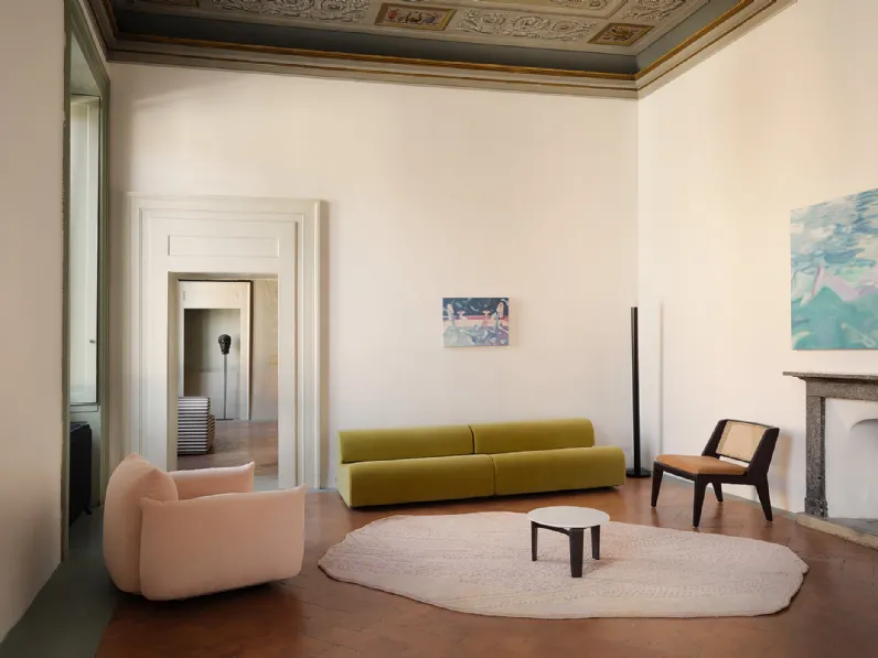 Divano in tessuto imbottito Bobo Sofa di Arflex