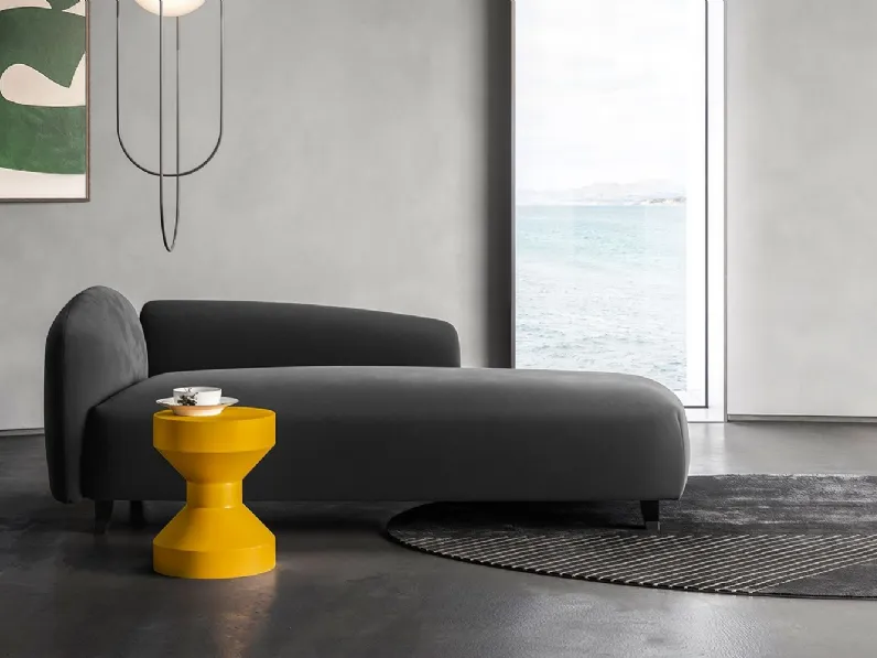 Divano lineare Tokyo Dormeuse di Bodema