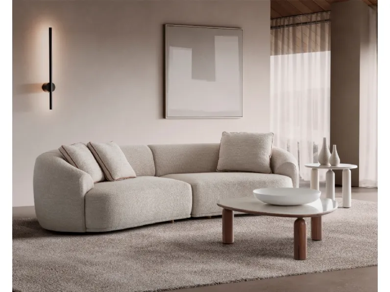 Divano lineare Bond di Pacini e Cappellini