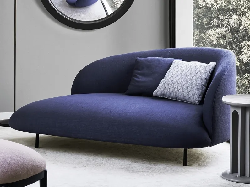 Divano in tessuto Bonsai Metal base di Arflex