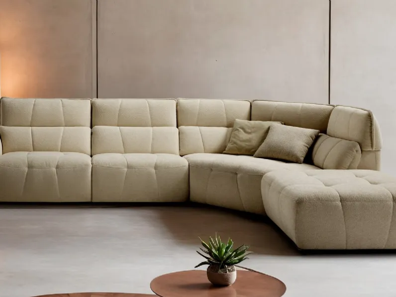 Divano relax angolare Borg di Franco Ferri