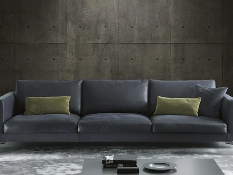 Divano lineare Brando di Barzaghi Salotti