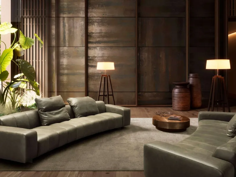 Divano lineare Brando di Valentini