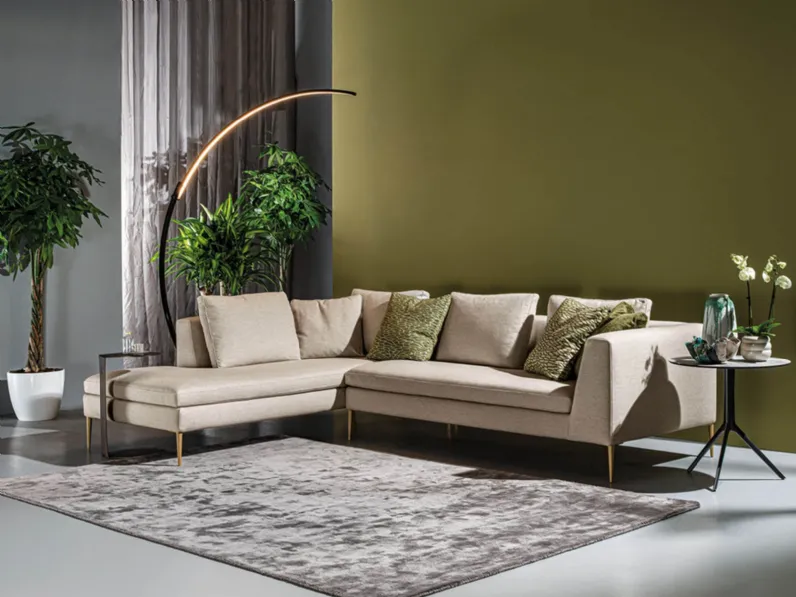 Divano angolare Brown di Respace