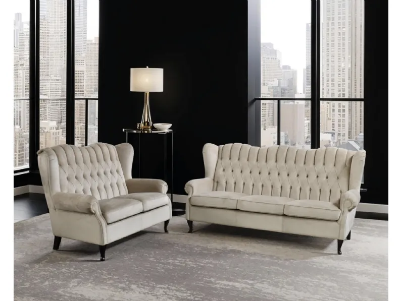 Salotto in velluto Queen di Bruma