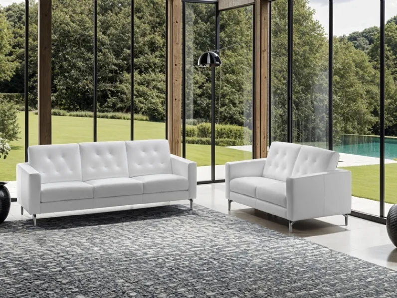 Salotto in pelle Times di Bruma