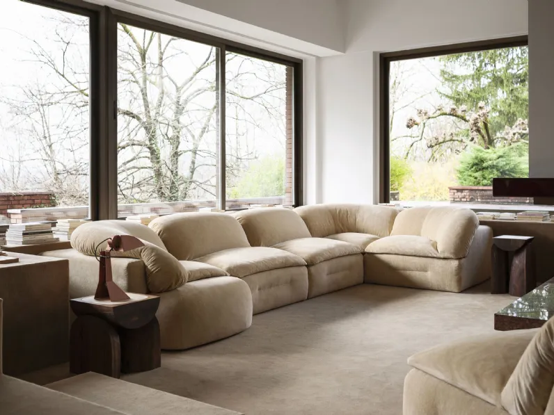 Divano angolare Butter Sofa di Tacchini