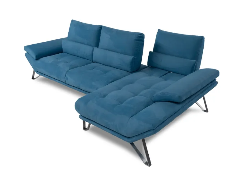 Divano con penisola Fly 2|0 di Calia