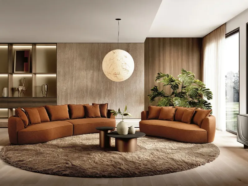 Divano lineare Camden di Febal Casa