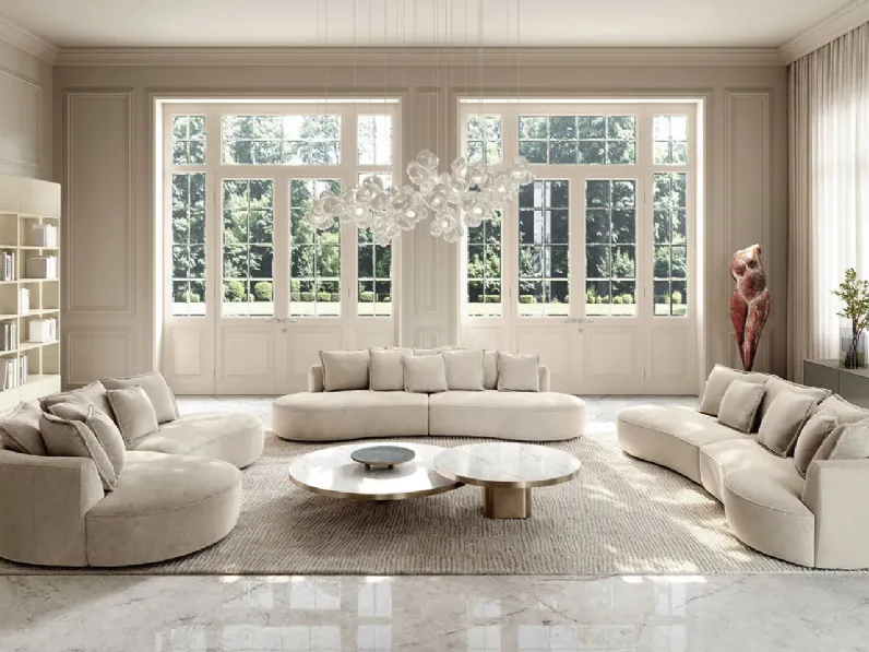 Divano lineare Camden di Febal Casa