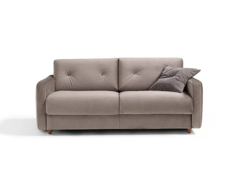 Divano letto in tessuto imbottito Camillo di Vis Comoda