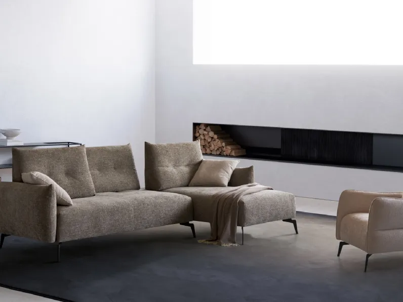 Divano con penisola Capalbio di Aerre