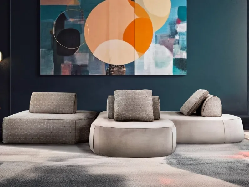 Divano componibile Insula di Cava Divani