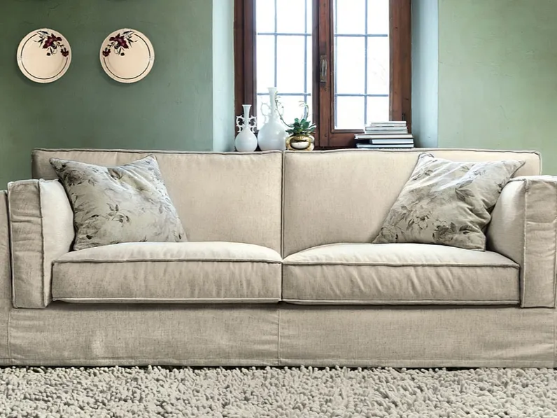 Divano lineare Charme di Cava Divani