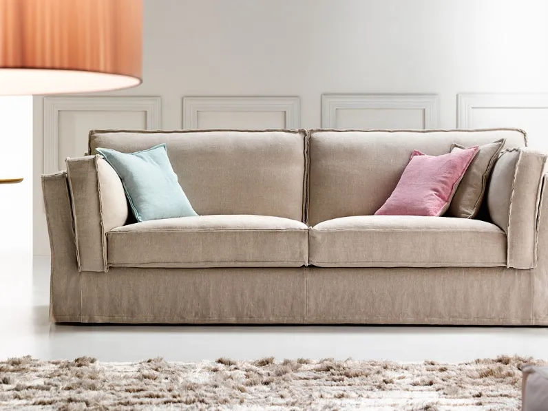 Divano lineare Charme di Cava Divani